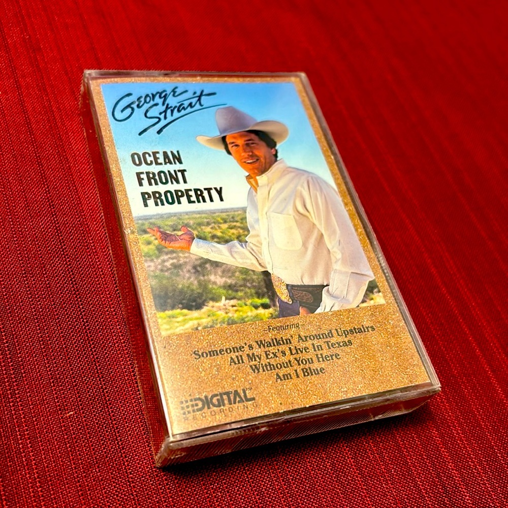 GEORGE STRAIT - OCEAN FRONT PROPERTY- cassette